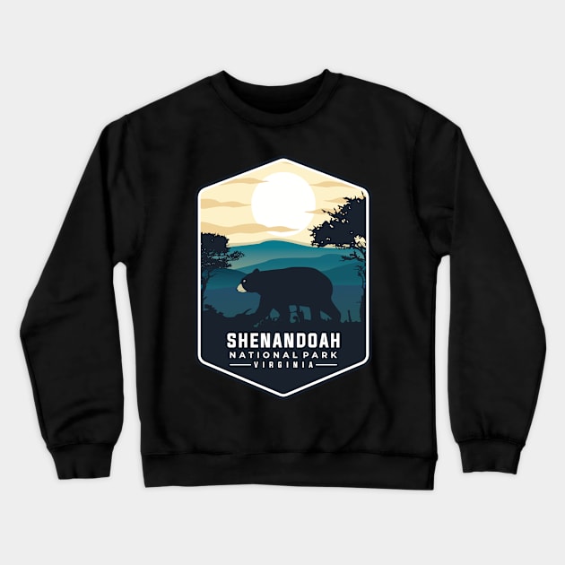 Shenandoah National Park Crewneck Sweatshirt by Mark Studio